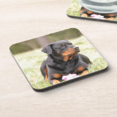 Dessous-de-verre Chien Rottweiler (Côté gauche)