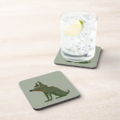 Dessous-de-verre Chien Zombie (Côté Droit)