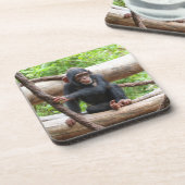 Dessous-de-verre Chimpanzée 001 (Côté gauche)
