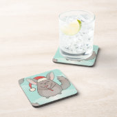 Dessous-de-verre chinchillas de noël (Côté Droit)