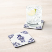 Dessous-de-verre Chinoiserie Oreiller à lancer de pot de gingembre  (Côté Droit)