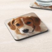 Dessous-de-verre Chiot 2 de beagle (Côté gauche)