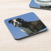 Dessous-de-verre Chiot de boxeur de bébé de 3 mois (Côté gauche)