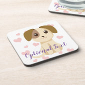 Dessous-de-verre Chiot doux (Côté gauche)