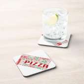 Dessous-de-verre chitChat à la pizza (Côté Droit)