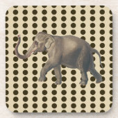 Dessous-de-verre Chocolat épice Moods Doses avec éléphant (Devant)