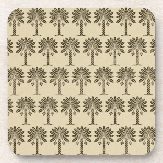 Dessous-de-verre Chocolat épice Moods Palm (Devant)