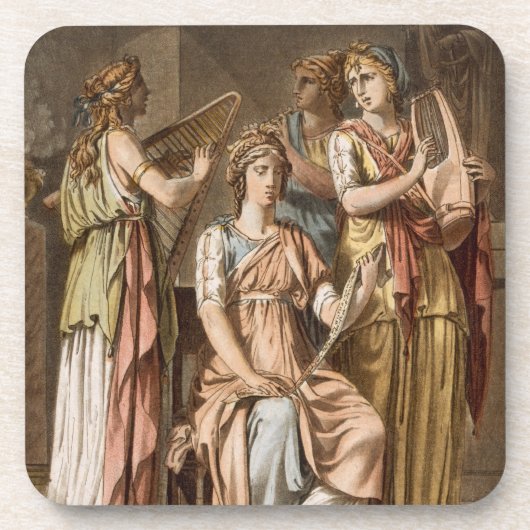 Dessous-de-verre Choeur des femmes israélites, costumes pour (Devant)