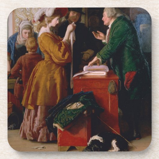 Dessous-de-verre Choisissant la robe de mariage, du chapitre 1 du ' (Devant)