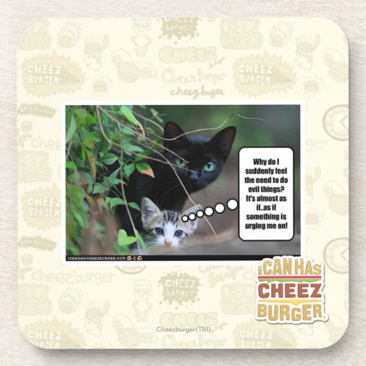 Dessous-de-verre choses mauvaises (Devant)