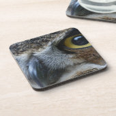 Dessous-de-verre Chouette intense (Côté gauche)