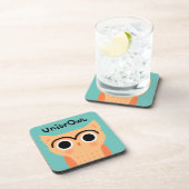 Dessous-de-verre Chouette unibrow UnibrOwl | Chouette à sourcils mi (Côté Droit)