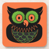 Dessous-de-verre Chouette vintage (Devant)