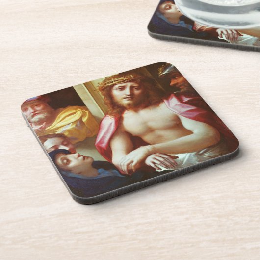 Dessous-de-verre Christ présenté au peuple (Ecce homo) (Côté gauche)