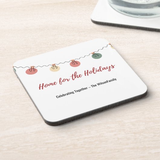 Dessous-de-verre Christmas Coaster (Côté gauche)