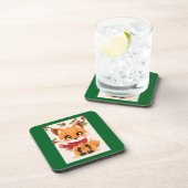 Dessous-de-verre Christmas Fox decor (Côté Droit)