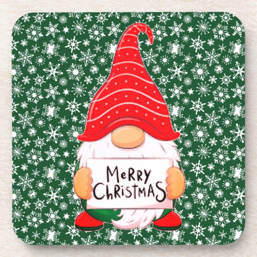 Dessous-de-verre Christmas Gnome (Devant)