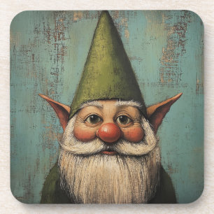 Dessous-de-verre Christmas Nisse - Traditionnel Nordic Holiday Art
