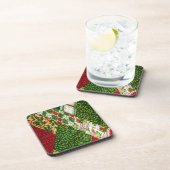 Dessous-de-verre Christmas Quilt Background (Côté Droit)