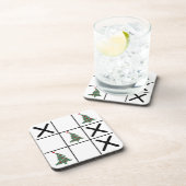 Dessous-de-verre Christmas Tic Tac Toe (Côté Droit)