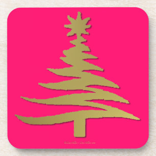 Dessous-de-verre Christmas Tree Stencil