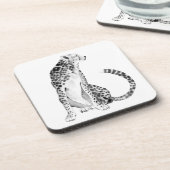 Dessous-de-verre Chrome Cheetah (Côté gauche)