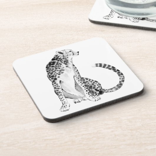 Dessous-de-verre Chrome Cheetah (Côté gauche)