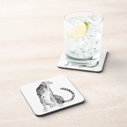 Dessous-de-verre Chrome Cheetah (Côté Droit)