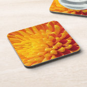Dessous-de-verre Chrysanthème jaune et orange (Côté gauche)