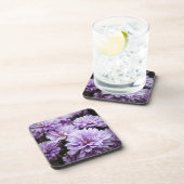 Dessous-de-verre Chrysanthèmes de brume pourpre (Côté Droit)