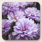 Dessous-de-verre Chrysanthèmes de brume pourpre (Devant)
