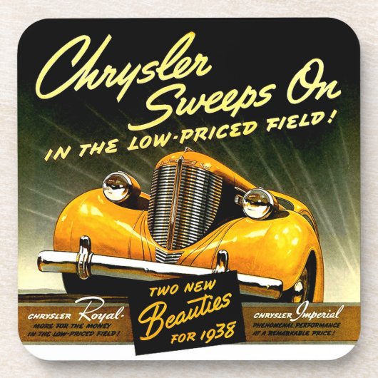 Dessous-de-verre Chrysler 1938 (Devant)