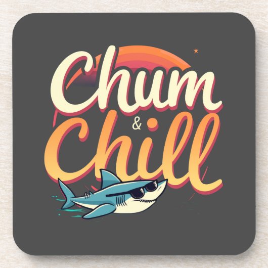 Dessous-de-verre Chum et Chill (Devant)
