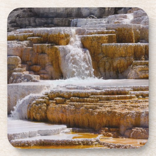 Dessous-de-verre Chutes de Mammoth Springs (Devant)