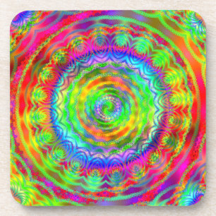Dessous-de-verre Cible Tiedye