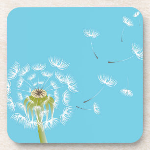 Dessous-de-verre Ciel bleu dandelion nature fleurie