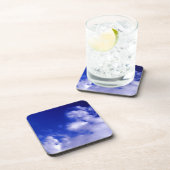 Dessous-de-verre Ciel bleu et nuages blancs (Côté Droit)