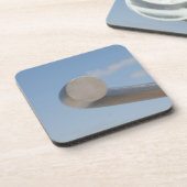 Dessous-de-verre Ciel bleu métallique (Côté gauche)