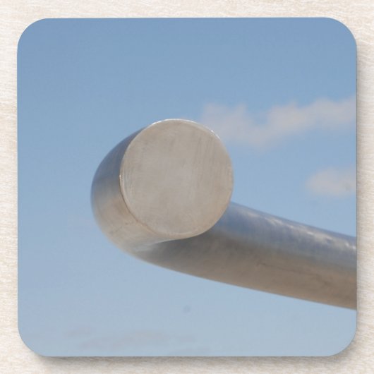 Dessous-de-verre Ciel bleu métallique (Devant)