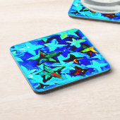 Dessous-de-verre Ciel de nuit étoilé bleu. Commandez dès maintenant (Côté gauche)