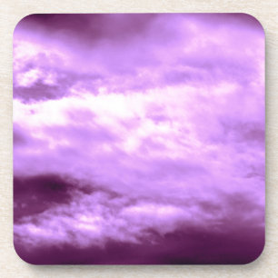 Dessous-de-verre Ciel violet spectaculaire