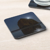 Dessous-de-verre Ciels au-dessus de Haystack Rock | Cannon Beach, O (Côté gauche)