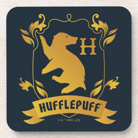 Dessous-de-verre Cimetière de maison HUFFLEPUFF™ Orné (Devant)