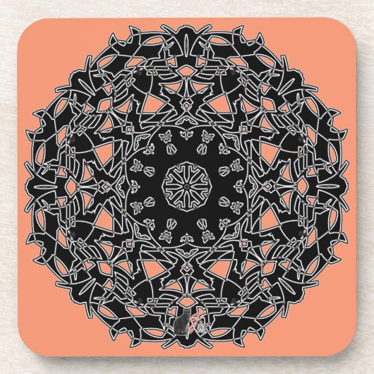 Dessous de verre cinétique octa Glyph Dusk (Devant)