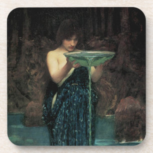 Dessous-de-verre Circé Invidieuse par John William Waterhouse