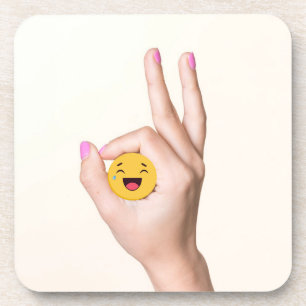 Dessous-de-verre Circle Game Ok Vous A Obtenu
