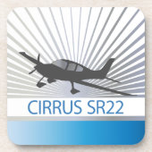 Dessous-de-verre Cirrus SR22 (Devant)