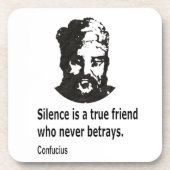 Dessous-de-verre Citation De Confucius (Devant)