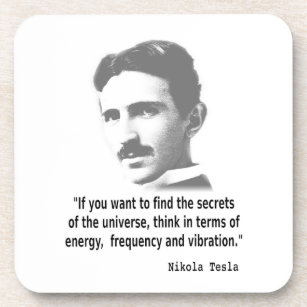 Dessous-de-verre Citation De Nikola Tesla