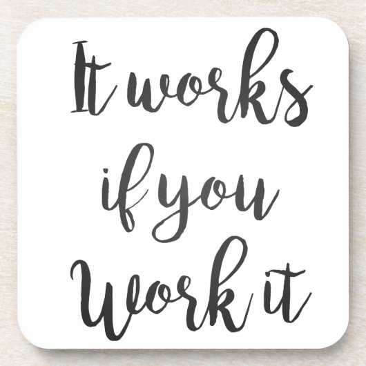 Dessous-de-verre Citation de récupération en 12 étapes Sobriety Sob (Devant)